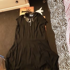 Killstar dress moon zipper in front 4X